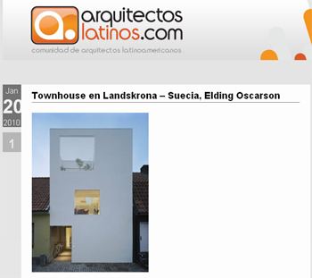 Townhouse en Landskrona – Suecia, Elding Oscarson en stepienybarno 350