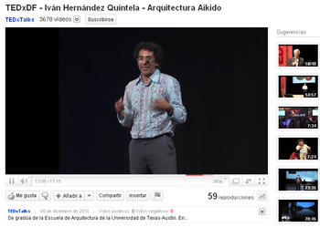 EL ARQUITECTO IVÁN HERNÁNDEZ QUINTELA EN  TEDXDF en stepienybarno