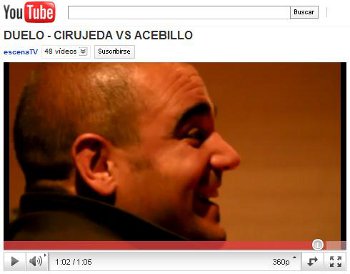 DUELO - CIRUJEDA VS ACEBILLO.Youtube.Eme3.Stepienybarno