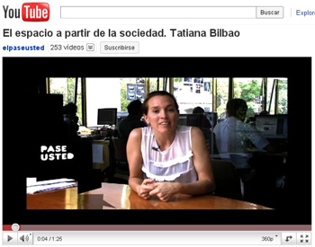 El espacio a partir de la sociedad. Tatiana Bilbao.youtube.Stepienybarno