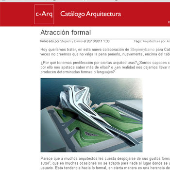 Catalogo Arquitectura atraccion formal de stepienybarno 350