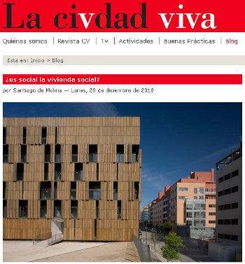 Es social la vivienda social- Santiago e Molina-La ciudad viva- Stepienybarno