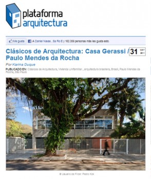 Casa Gerassi - Paulo Mendes da Rocha-Plataforma arquitectura-stepienybarno