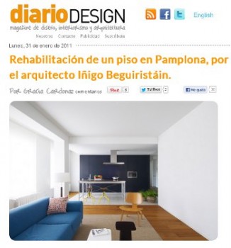 Rehabilitación de un piso en Pamplona-Iñigo Beguistáin-Diario Design-stepienybarno