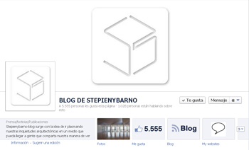5.555 seguidores en Facebook 350 stepienybarno
