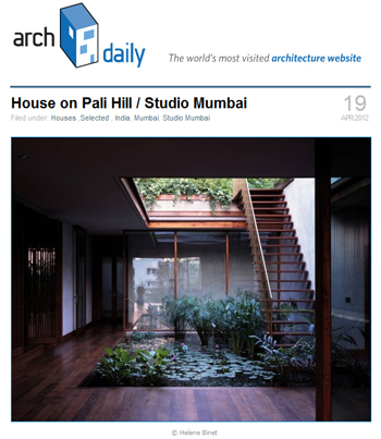 House on Pali Hill-Studio Mumbai-Helene Binet-Arch Daily_Stepienybarno