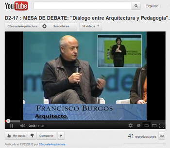 diálogo entre pedagogía y arquitectura-Francisco Burgos-Congreso Escuela Arquitectura Zaragoza_Stepienybarno