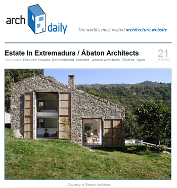 Estate In Extremadura-Ábaton Architects-Arch daily_Stepienybarno