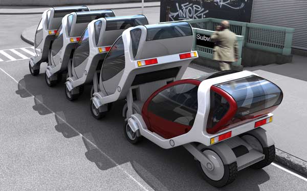 6 Prototipo de coche eléctrico desarrollado por el Grupo inteligente del MIT. stepienybarno