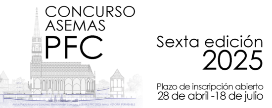 Concurso ASEMAS PFC dirigido a jóvenes arquitectos españoles 2025